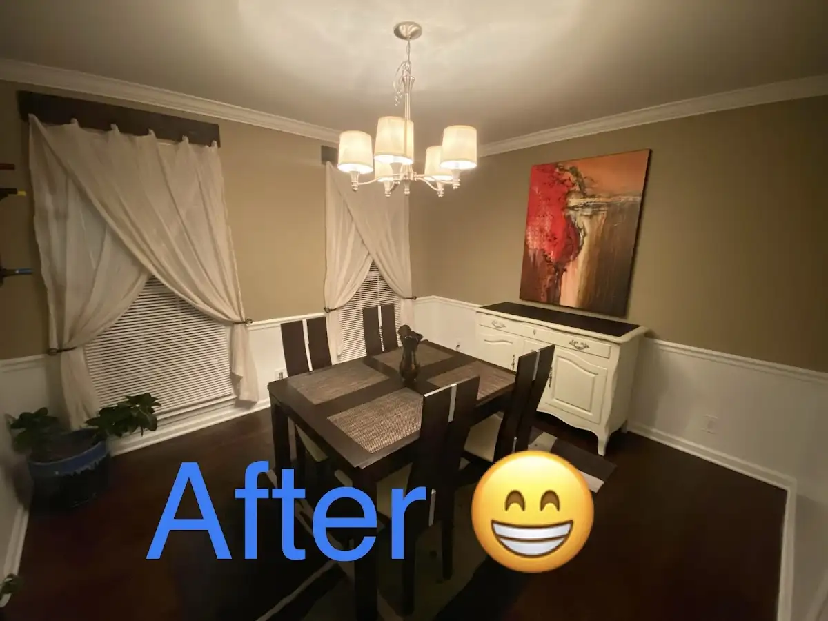 Professional dining room restoration after water damage in Yulee