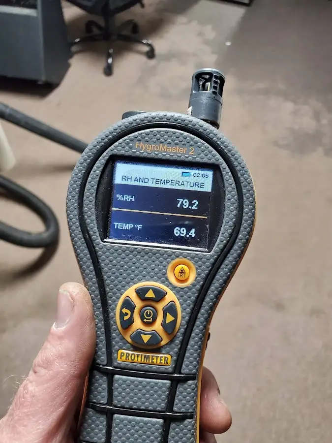 Moisture meter humidity assessment for Fire & Smoke Damage Restoration in Yulee