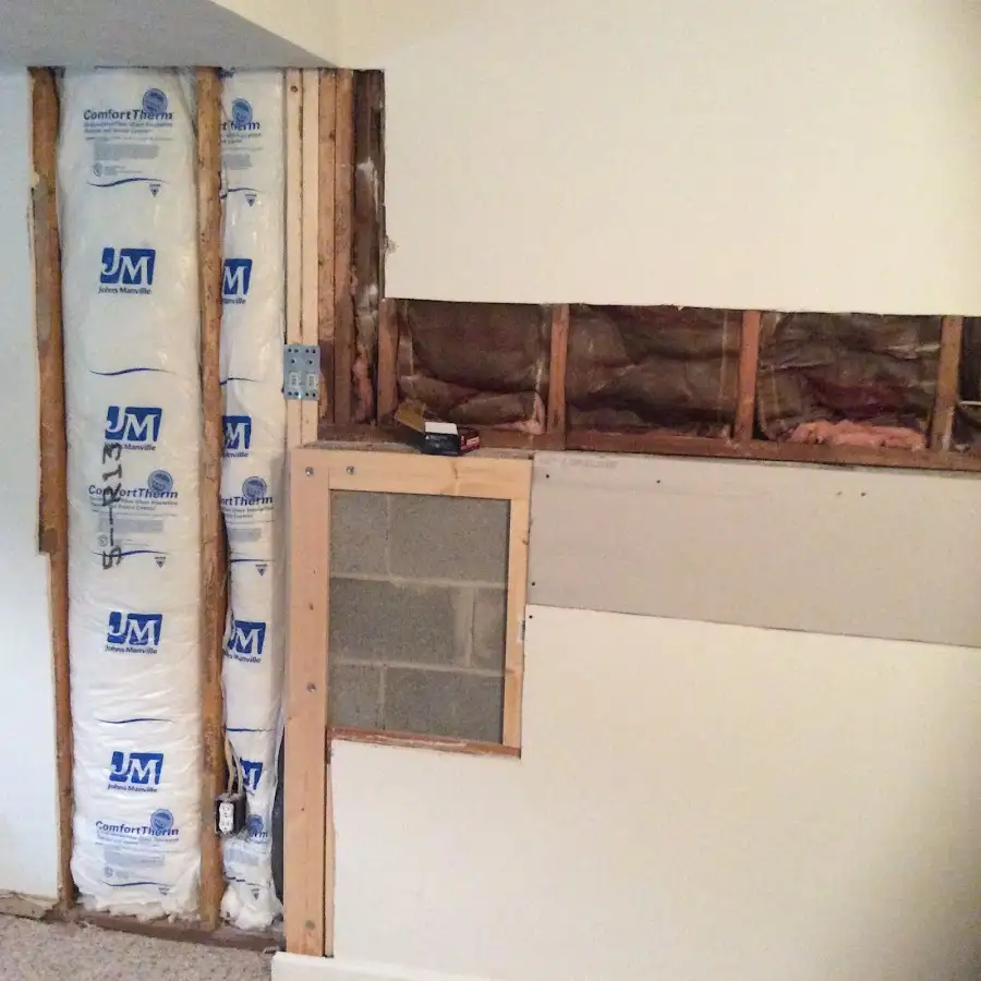 Wall insulation replacement during Odor Removal & Deodorization in Yulee